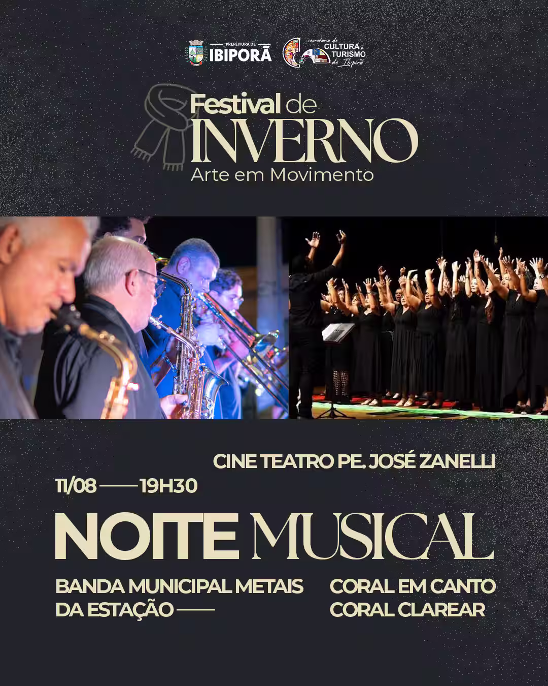 Noite Musical em Ibiporã Festival de Inverno