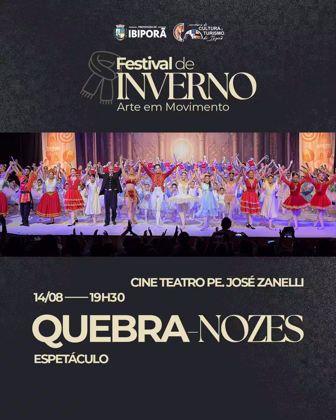 O Quebra Nozes em Ibiporã - Festival de inverno 2026