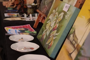 Exposição na Feira Arte e Melodia em Ibiporã.